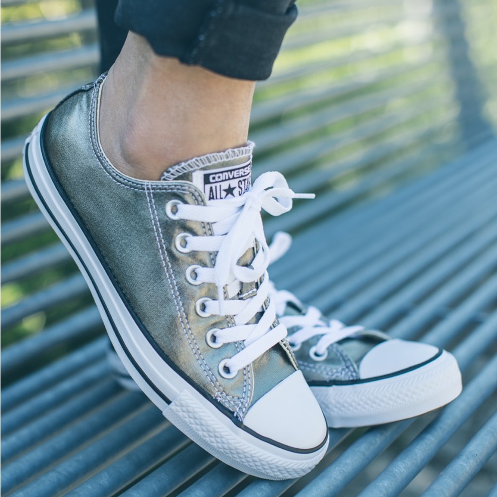 Metallic All Star Converse Sneakers